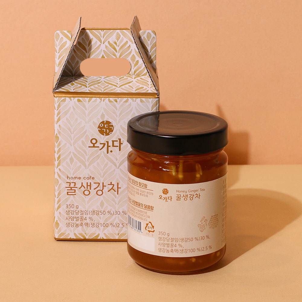 [자연담은] 오가다 꿀생강차 1병(350g)